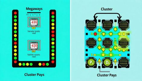 Megaways ve Cluster Pays Mekanikleri: Tasarım, Volatilite ve Örnekler